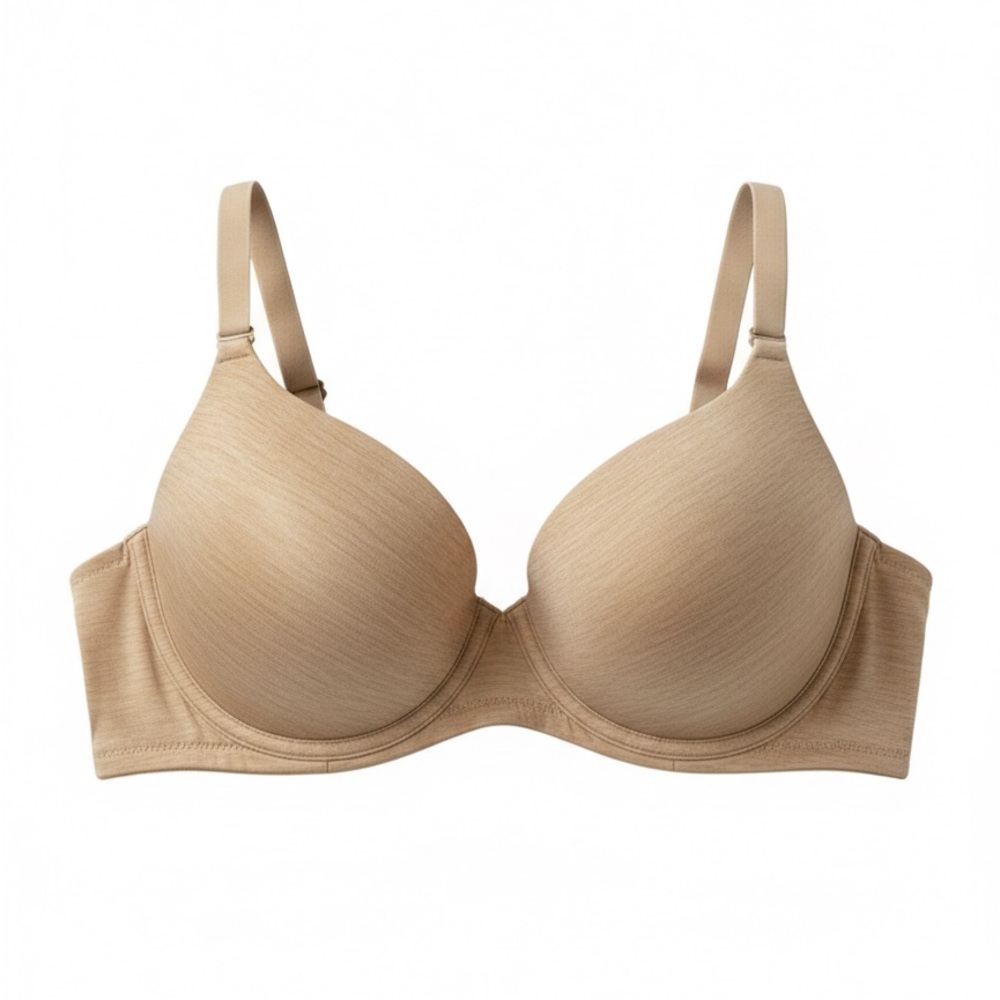 GapBody Breathe Wireless Bra 40C Rugby Tan Neutral Nude